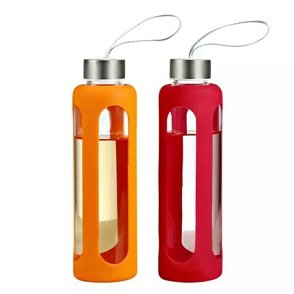 Glass Water Bottle