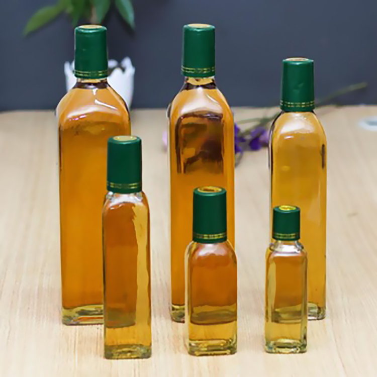 Clear Olive Oil Bottle