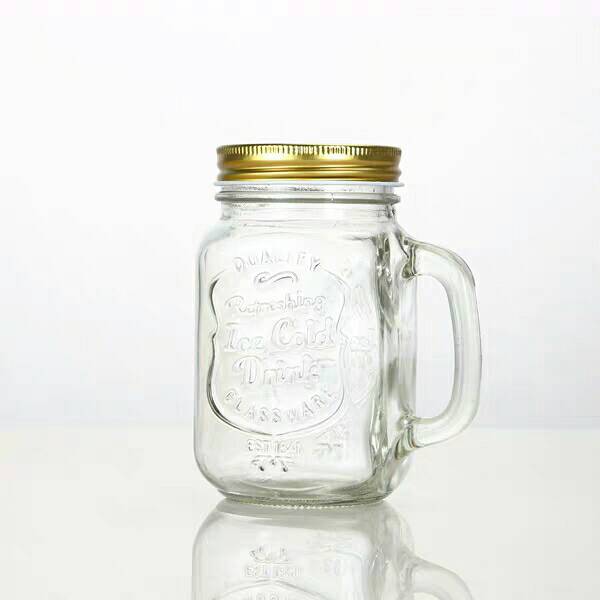 Mason Jar with Handle