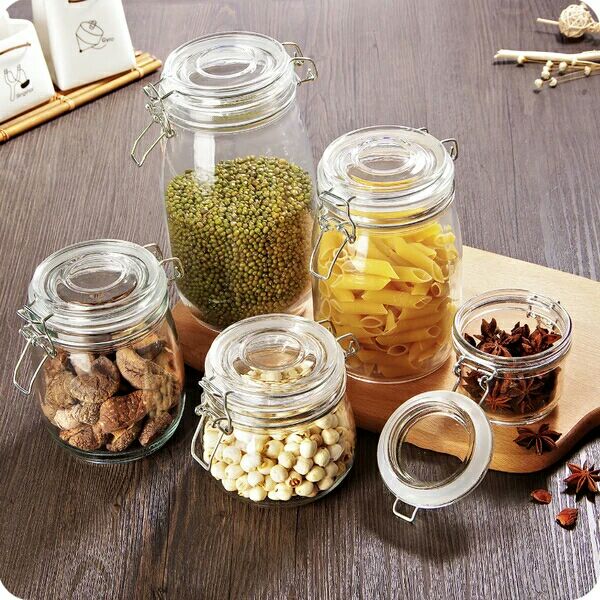 Glass Storage Jar