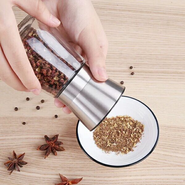 Stainless Steel Pepper Grinder