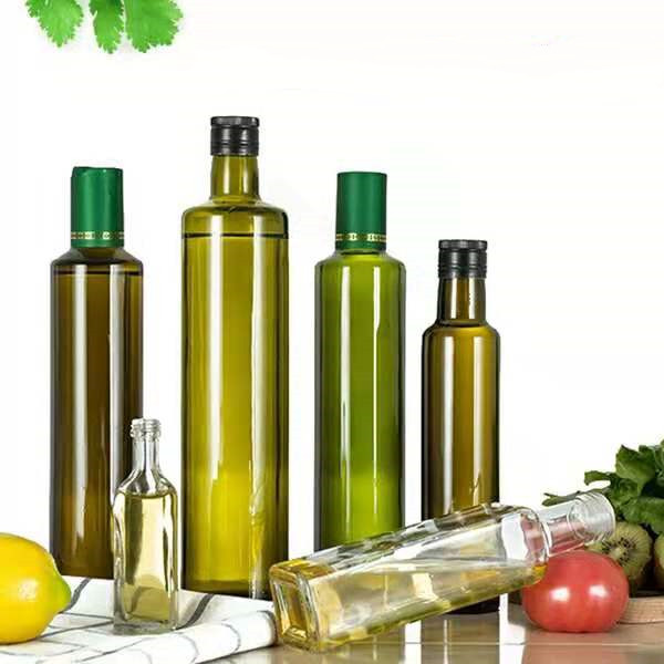 Round Olive Oil Bottle