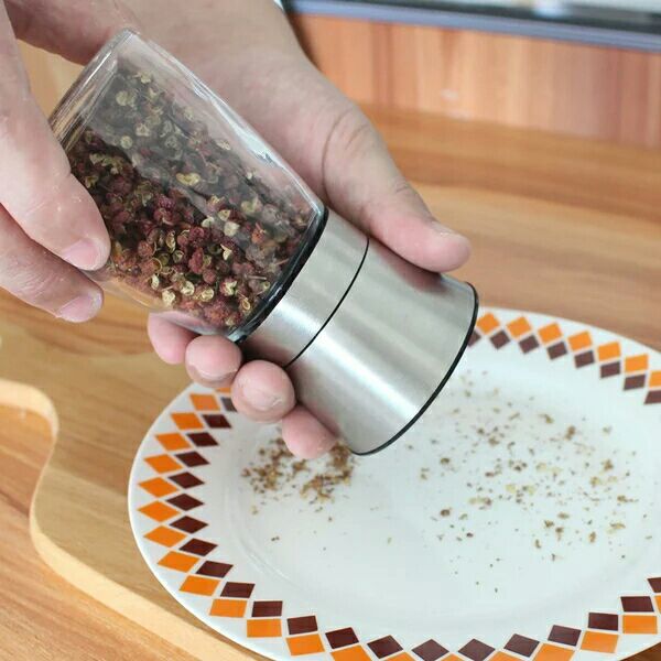 Stainless Steel Pepper Grinder