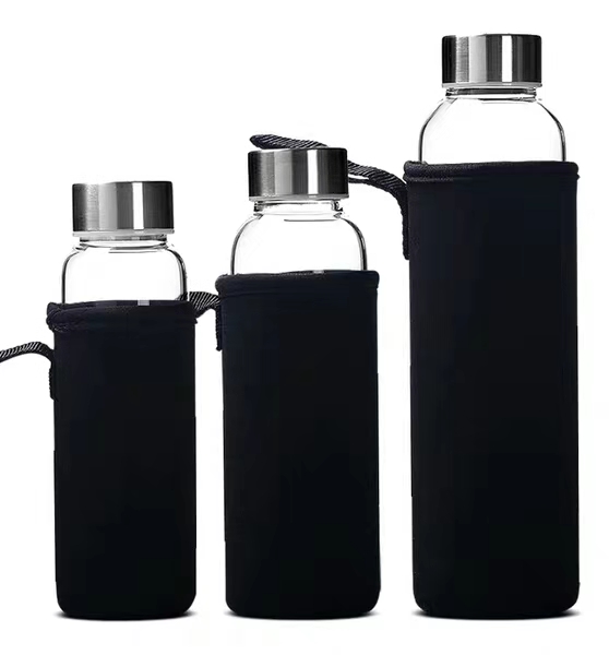 Glass Water Bottle