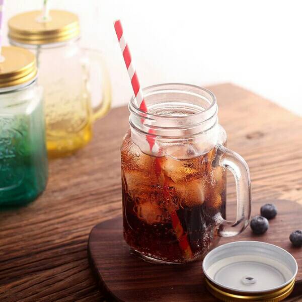 Mason Jar with Handle