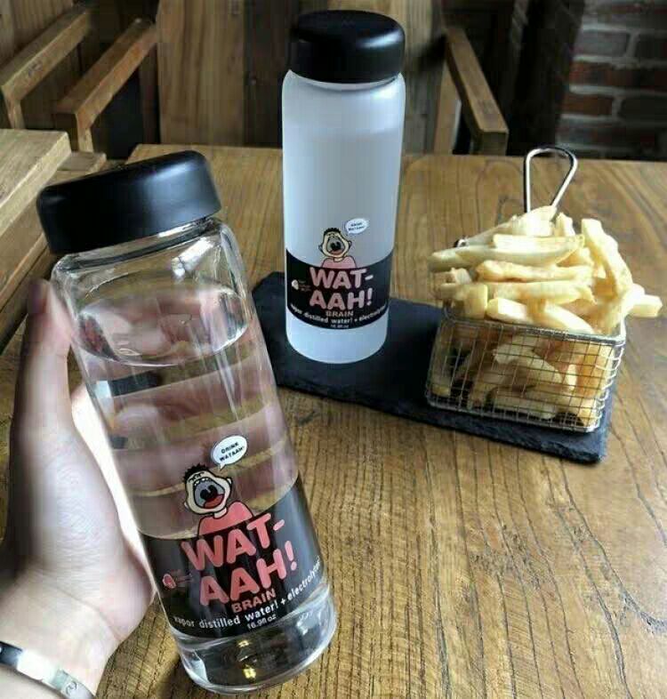 Glass Water Bottle