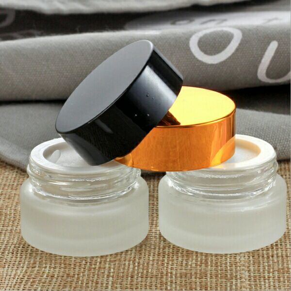 Frosting Glass Cosmetic Jar