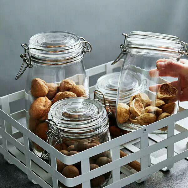 Glass Storage Jar