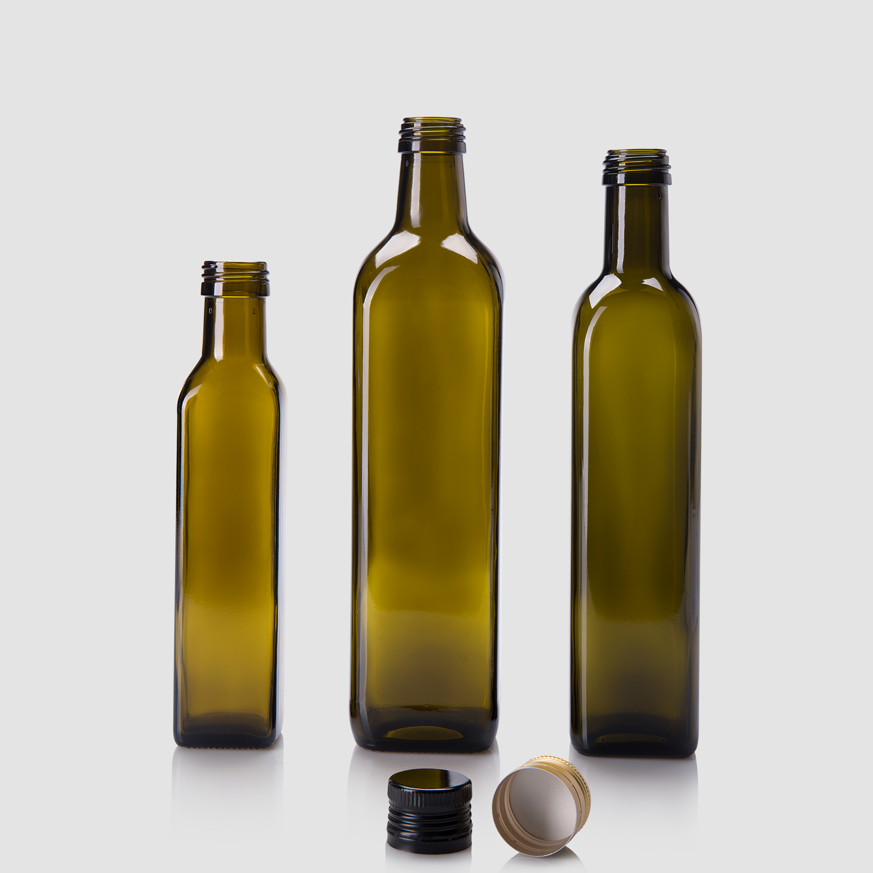 Square Olive Oil Bottle