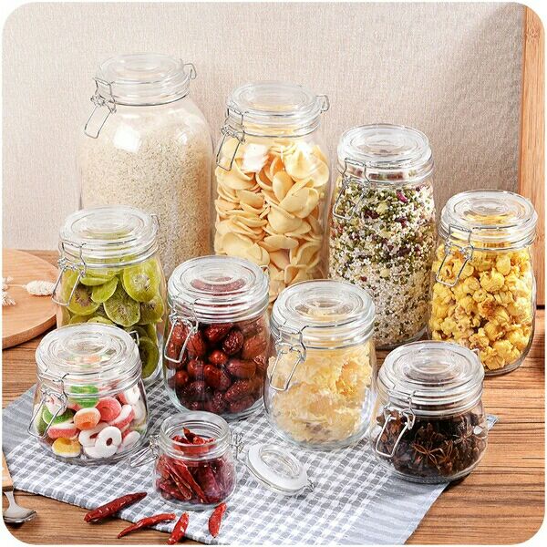 Glass Storage Jar