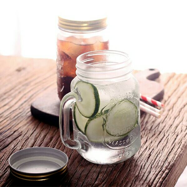 Mason Jar with Handle