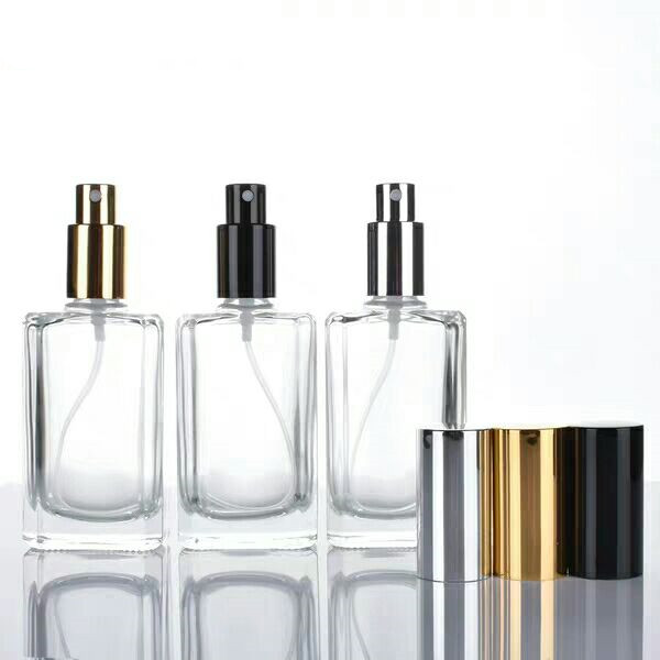 Square Glass Perfume Bottle