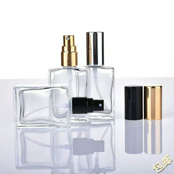 Square Glass Perfume Bottle