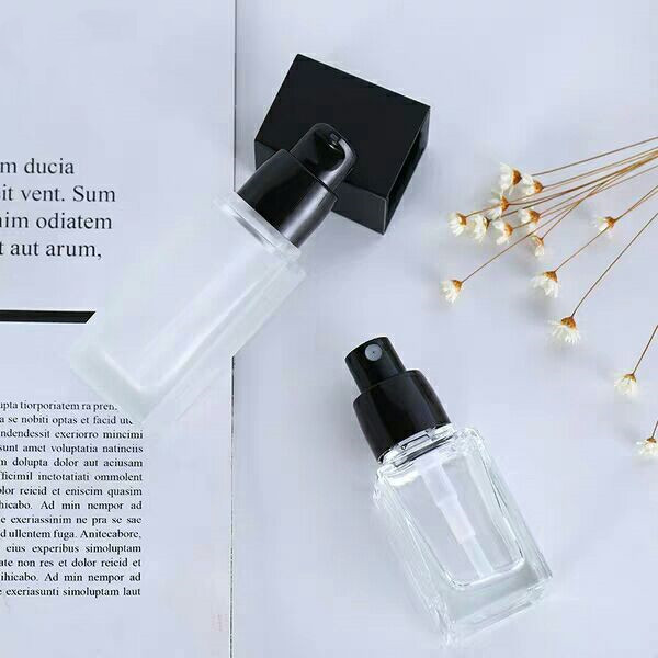 Glass Pump/Spray Perfume Bottle