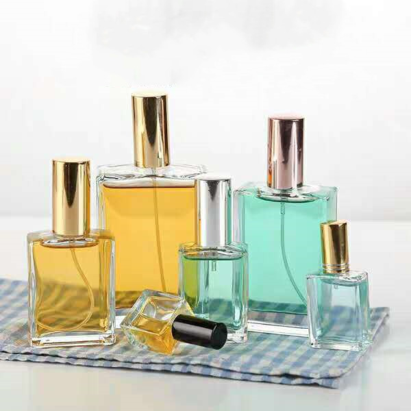 Square Glass Perfume Bottle