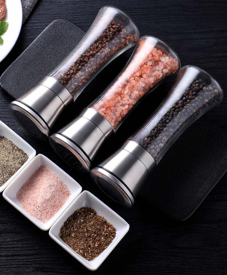 Glass Salt and Pepper Grinder