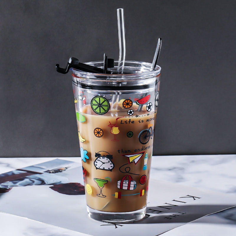 Hot Sale Glass Milk Tea/Beverage/Water Cup