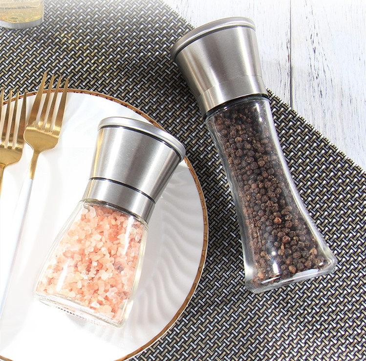 Glass Salt and Pepper Grinder