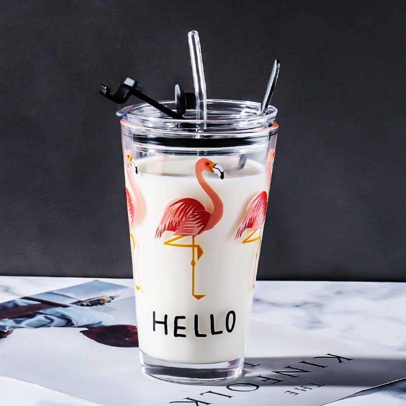 Hot Sale Glass Milk Tea/Beverage/Water Cup